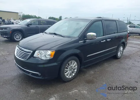 2014 Chrysler Town & Country Limited из США, поврежденный, VIN 2C4RC1GG0ER338857